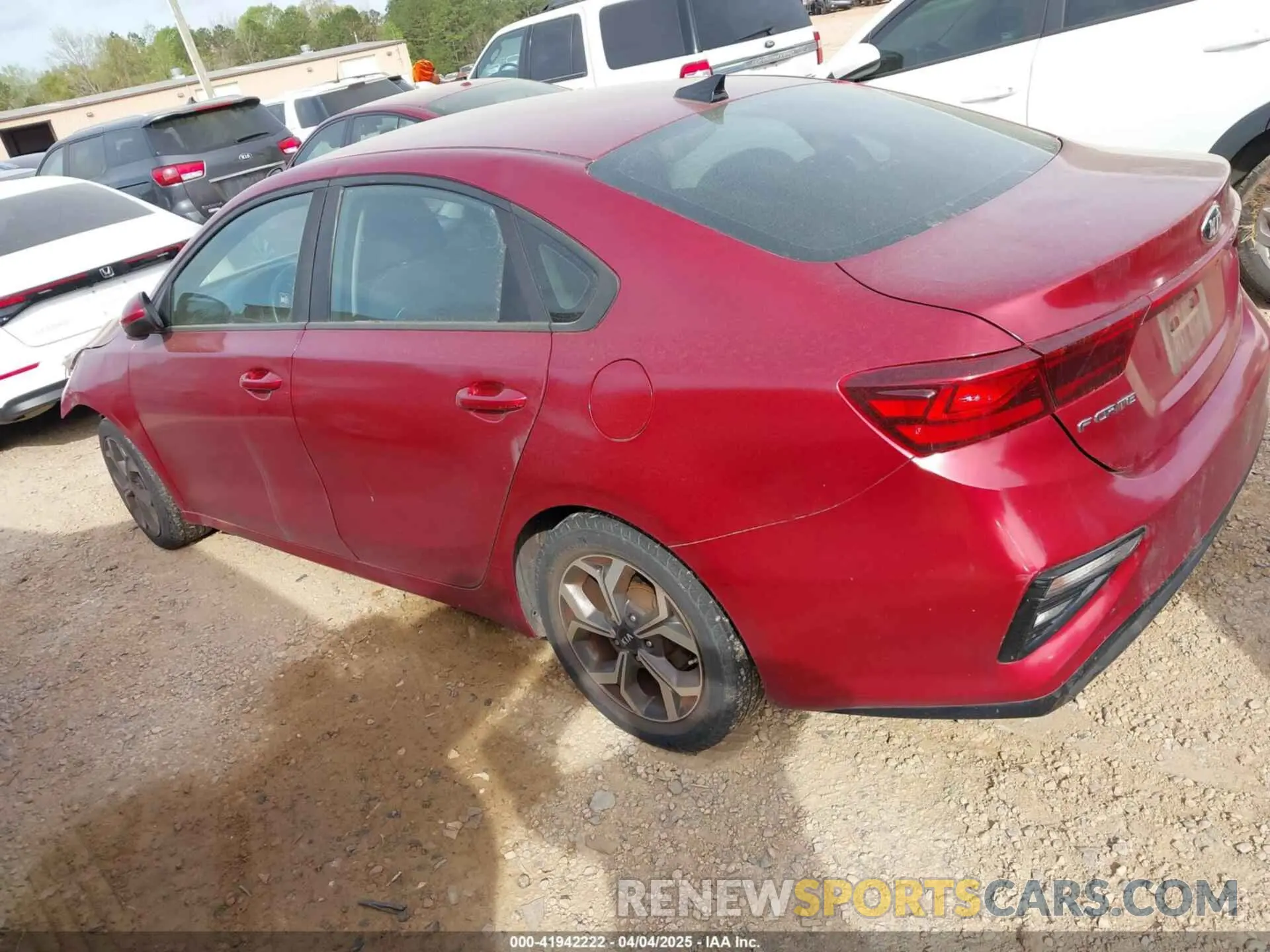 3 Photograph of a damaged car 3KPF24ADXKE095612 KIA FORTE 2019