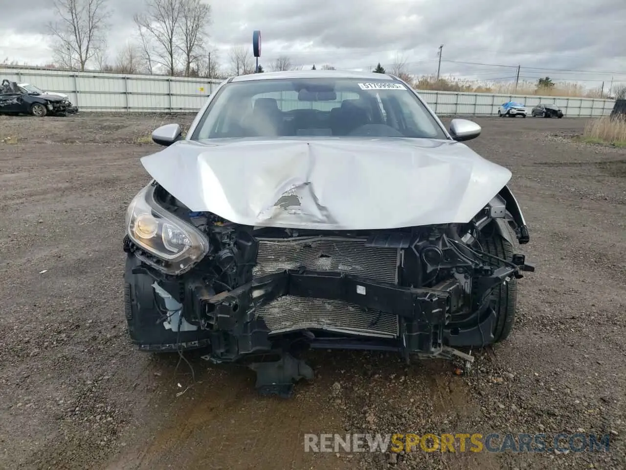 5 Photograph of a damaged car 3KPF24ADXKE136580 KIA FORTE 2019