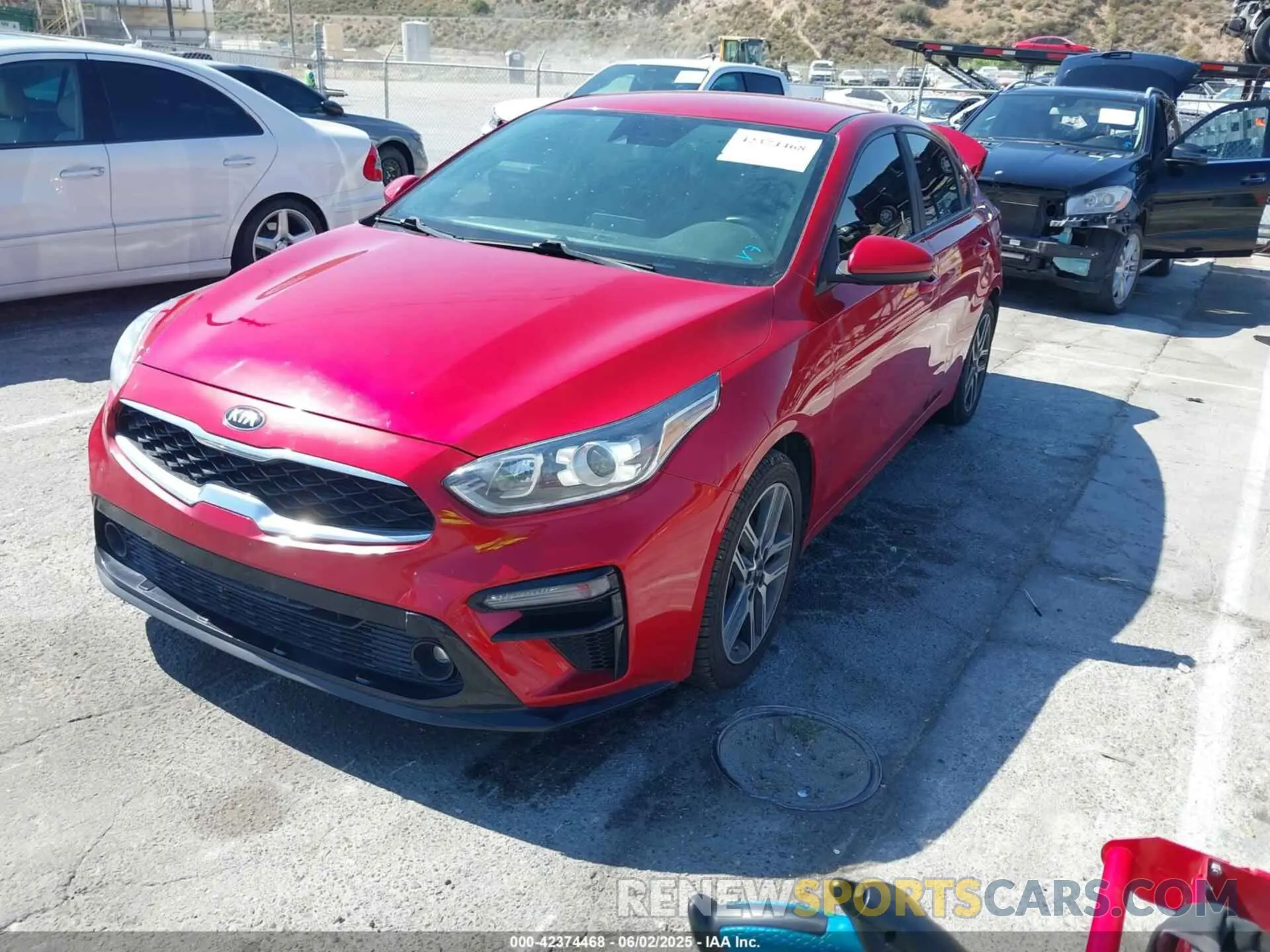 2 Photograph of a damaged car 3KPF34AD0KE006787 KIA FORTE 2019