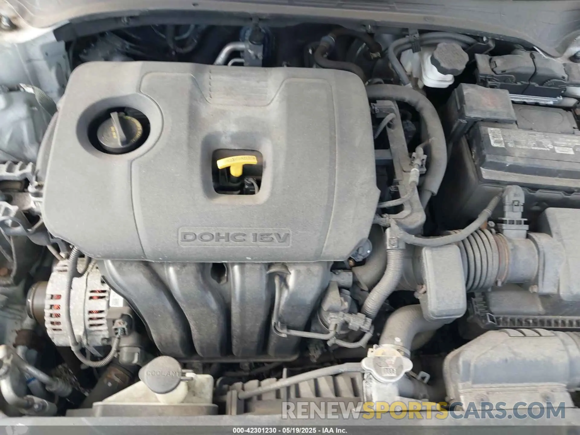 10 Photograph of a damaged car 3KPF34AD0KE027350 KIA FORTE 2019