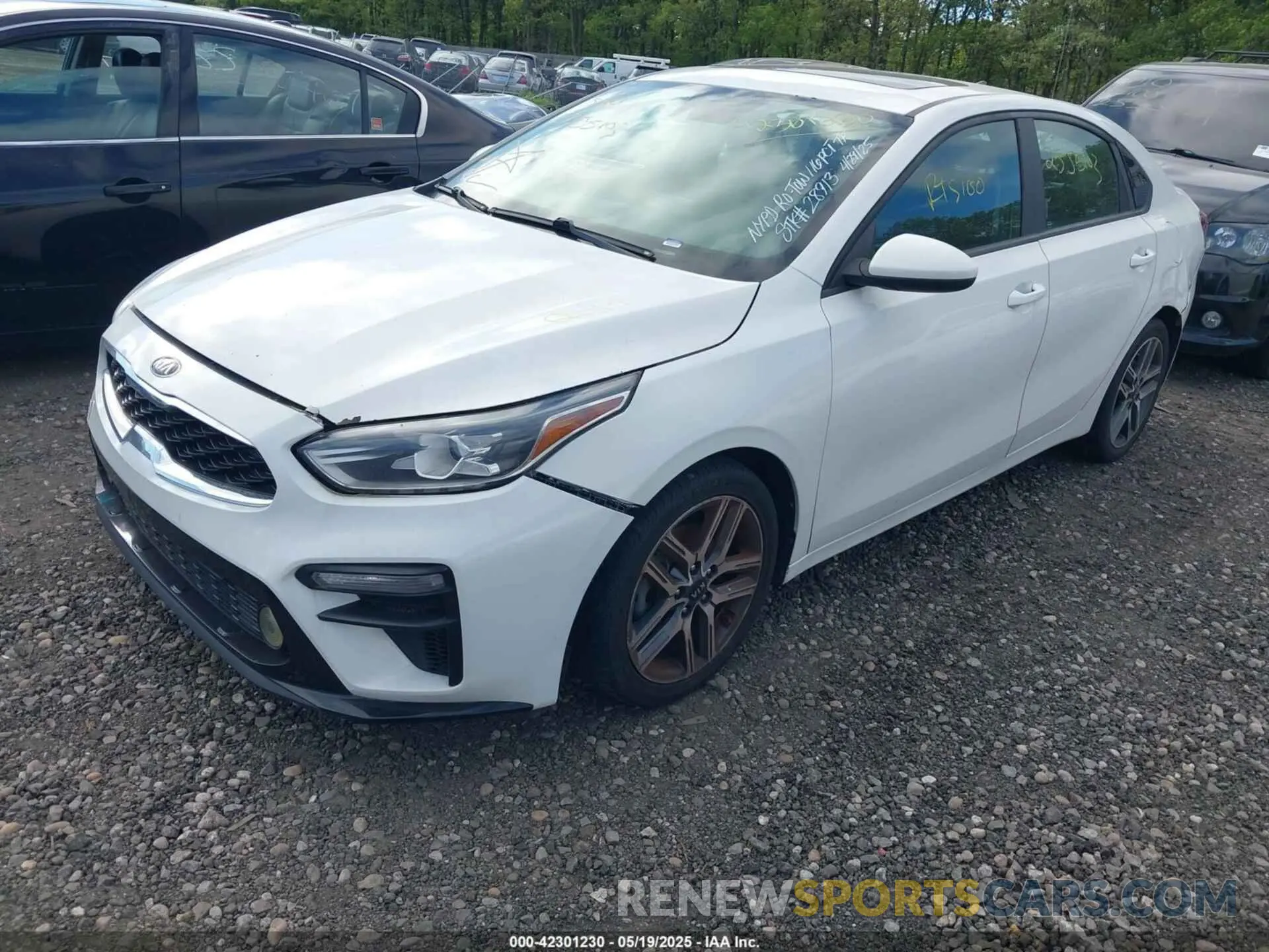 2 Photograph of a damaged car 3KPF34AD0KE027350 KIA FORTE 2019