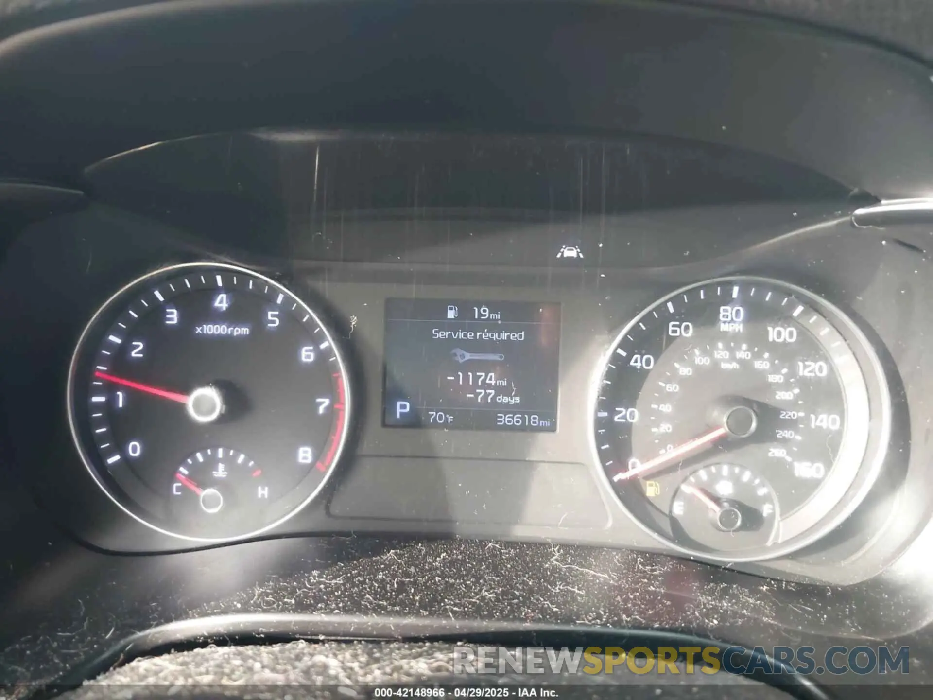 7 Photograph of a damaged car 3KPF34AD0KE110678 KIA FORTE 2019
