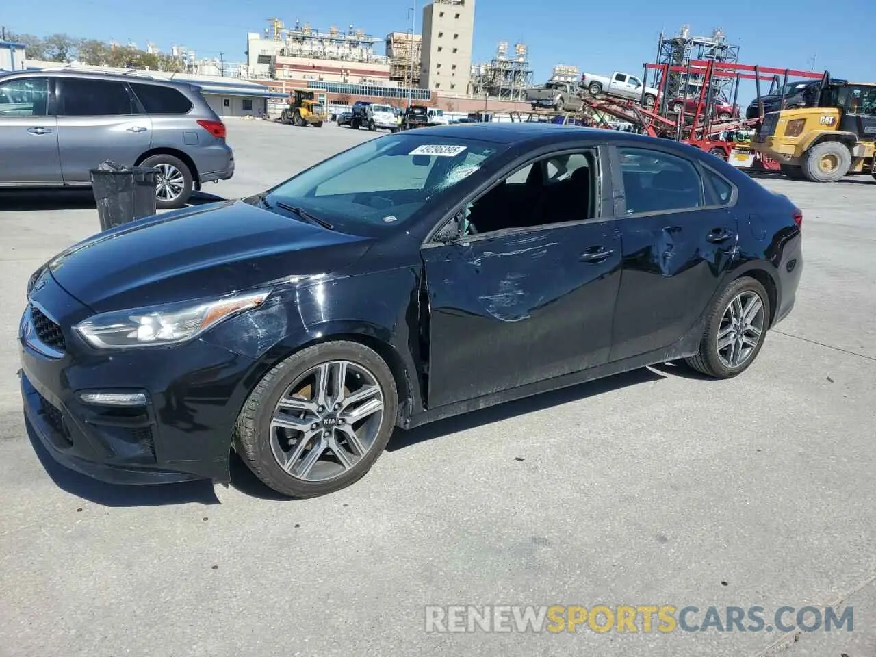 1 Photograph of a damaged car 3KPF34AD1KE034064 KIA FORTE 2019