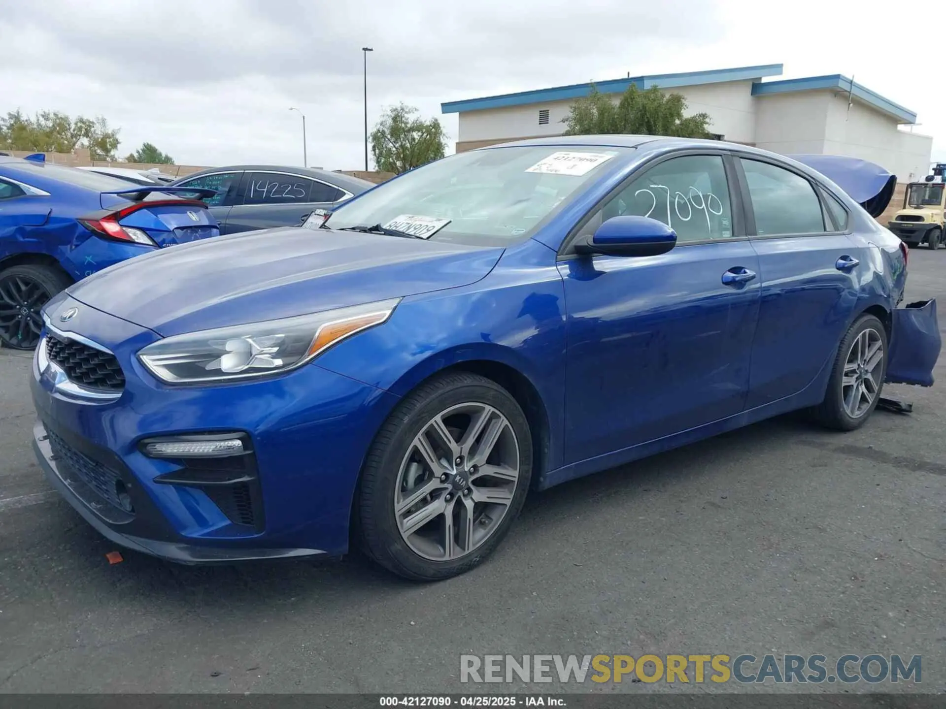 2 Photograph of a damaged car 3KPF34AD2KE017208 KIA FORTE 2019