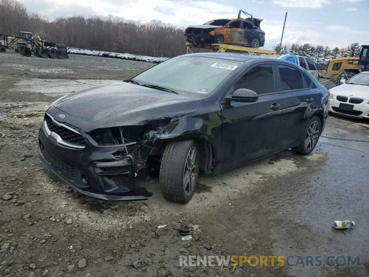 1 Photograph of a damaged car 3KPF34AD2KE017399 KIA FORTE 2019