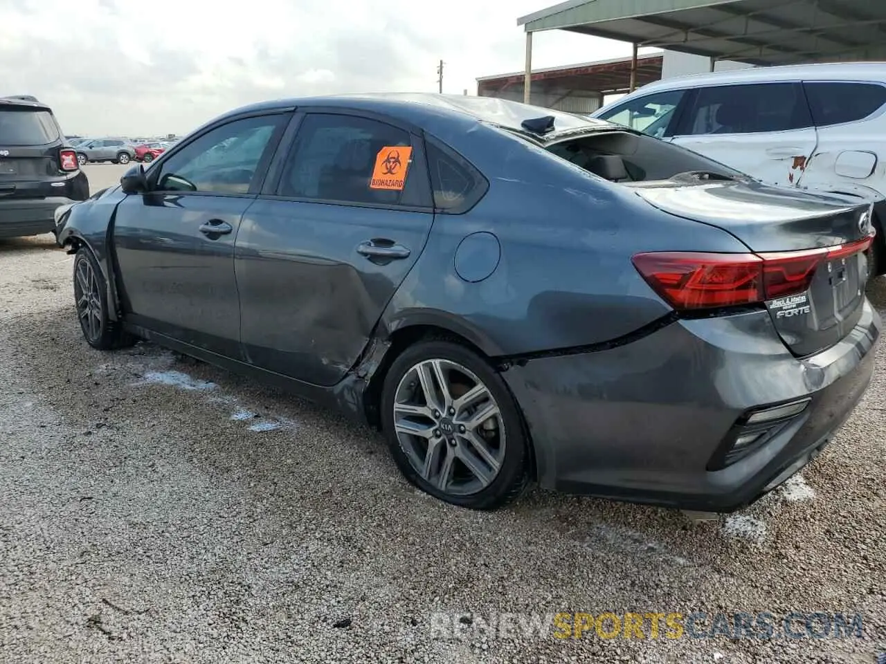 2 Photograph of a damaged car 3KPF34AD2KE017953 KIA FORTE 2019