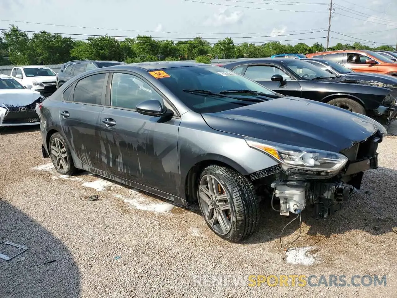 4 Photograph of a damaged car 3KPF34AD2KE017953 KIA FORTE 2019