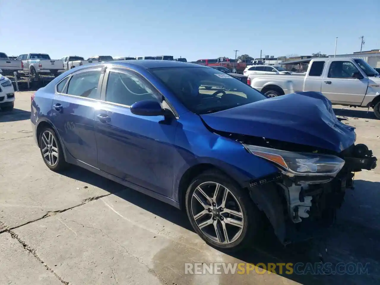 4 Photograph of a damaged car 3KPF34AD2KE022778 KIA FORTE 2019