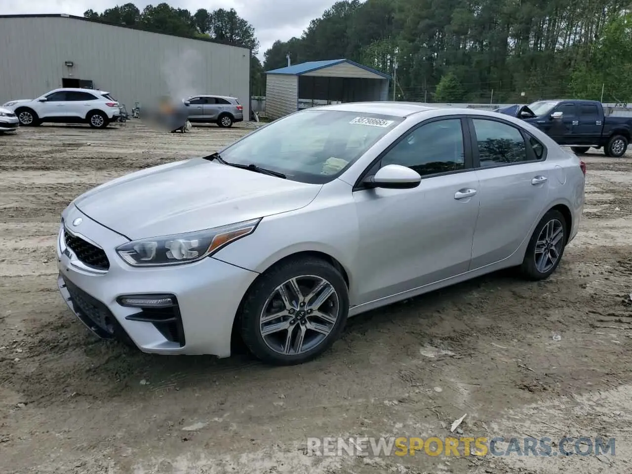 1 Photograph of a damaged car 3KPF34AD2KE025129 KIA FORTE 2019