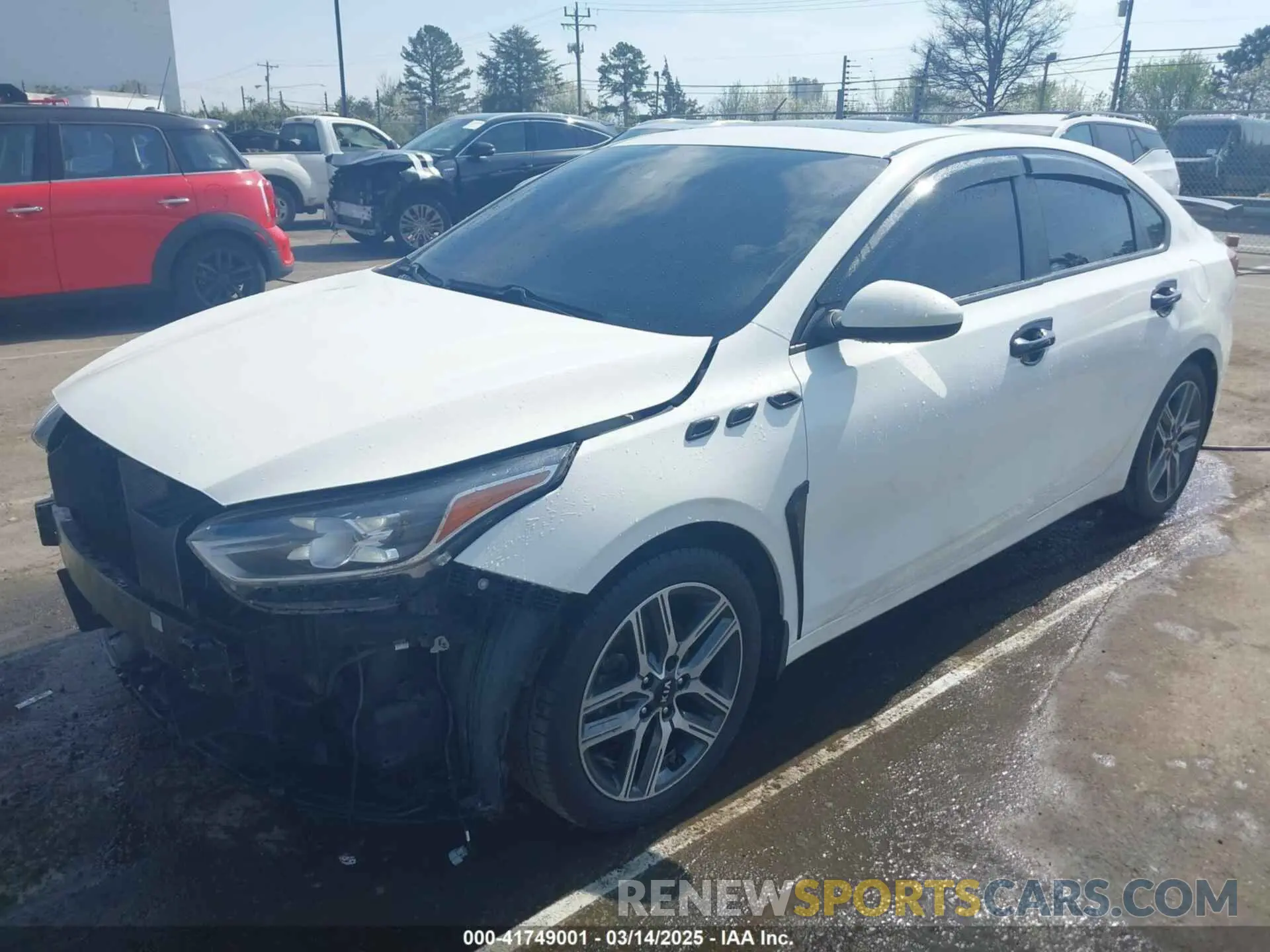 2 Photograph of a damaged car 3KPF34AD2KE028516 KIA FORTE 2019