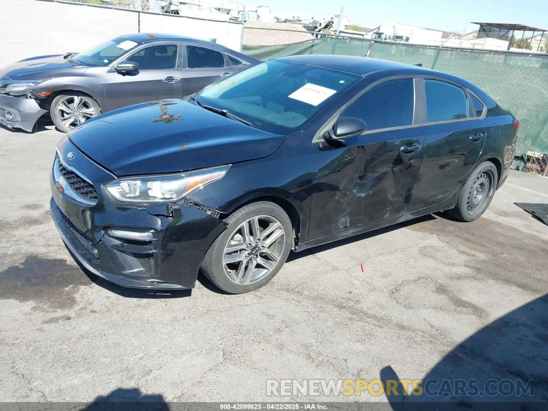 2 Photograph of a damaged car 3KPF34AD2KE047339 KIA FORTE 2019