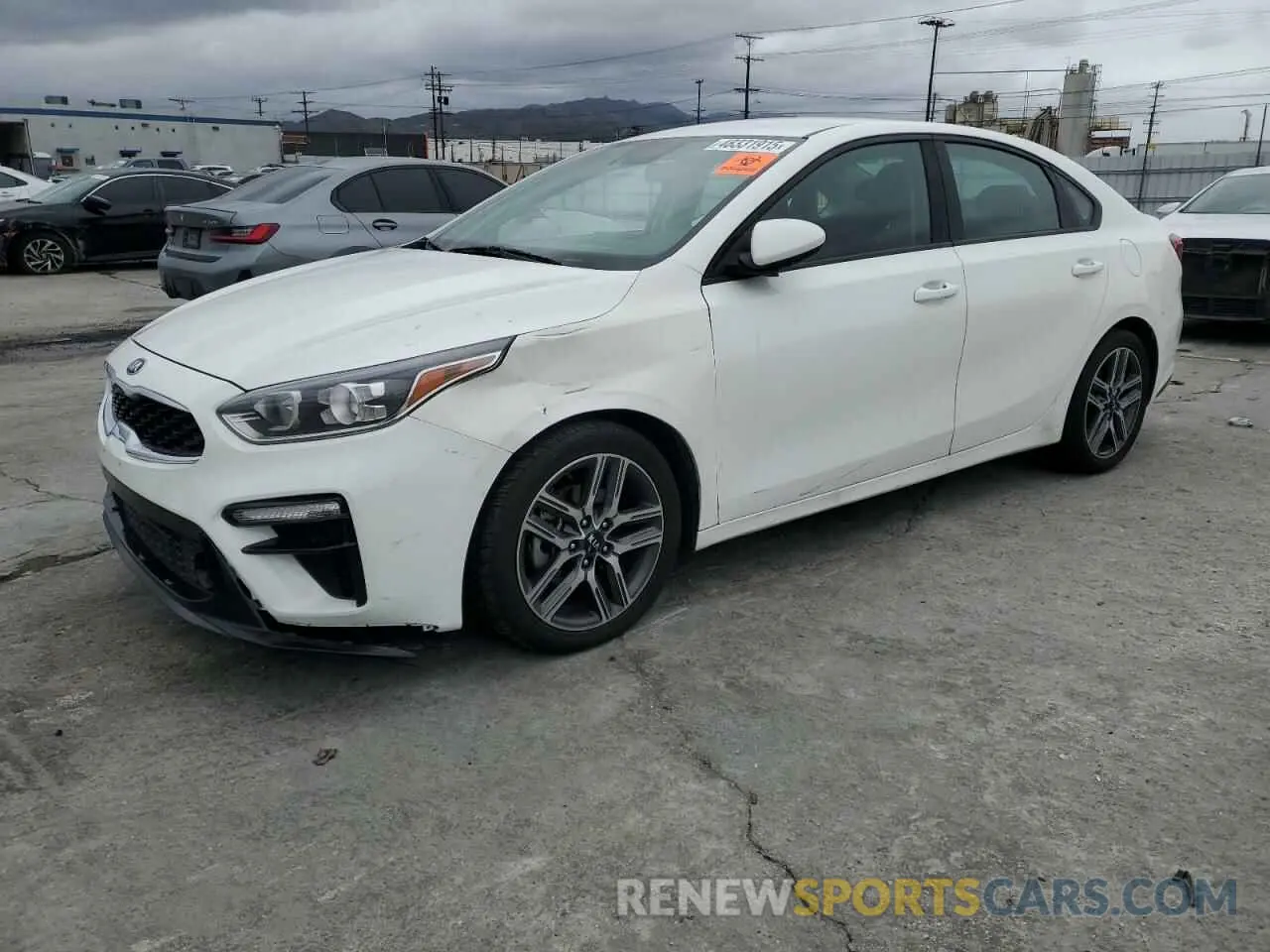 1 Photograph of a damaged car 3KPF34AD2KE070085 KIA FORTE 2019