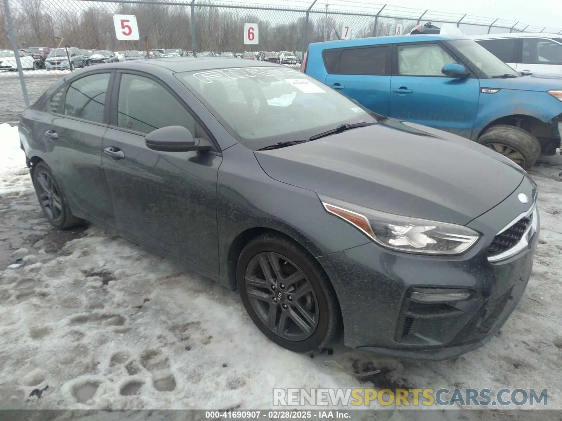 1 Photograph of a damaged car 3KPF34AD2KE074749 KIA FORTE 2019