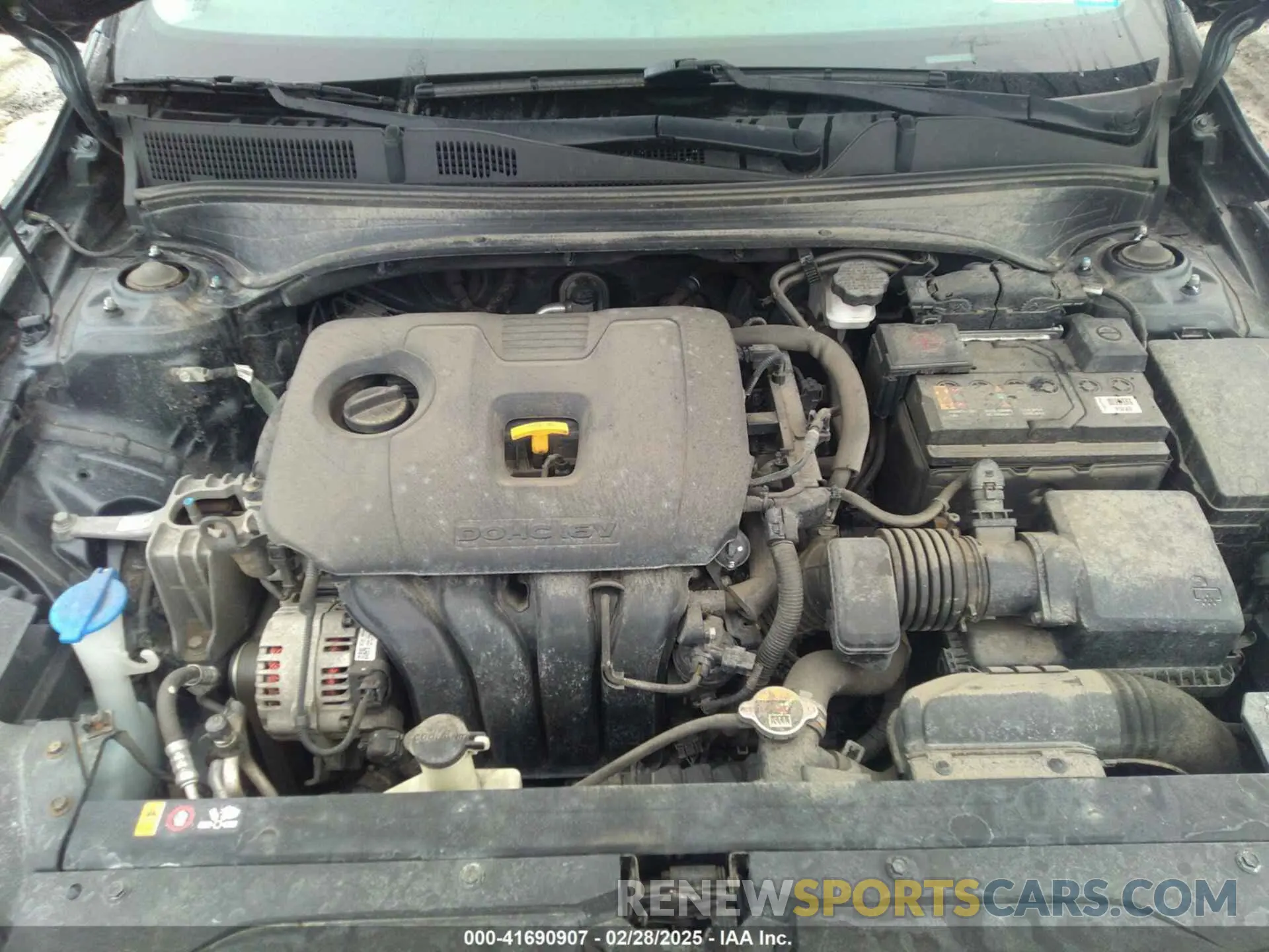 10 Photograph of a damaged car 3KPF34AD2KE074749 KIA FORTE 2019