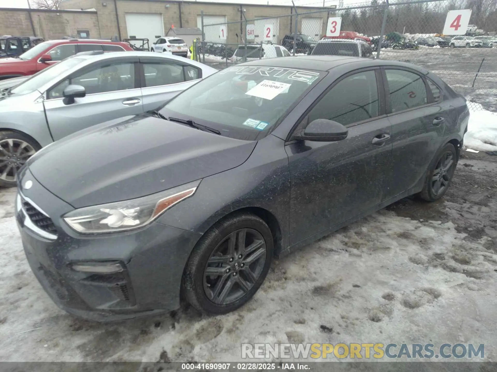 2 Photograph of a damaged car 3KPF34AD2KE074749 KIA FORTE 2019