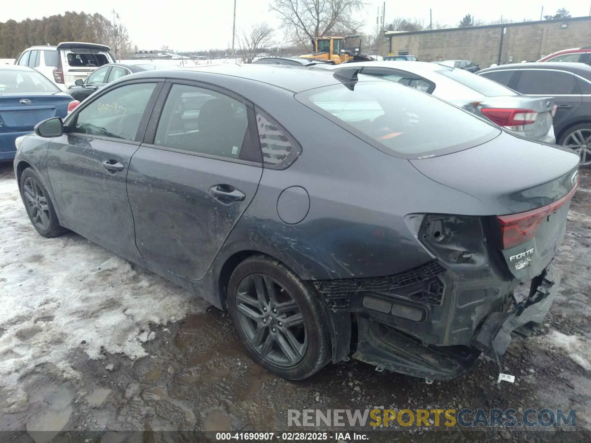 3 Photograph of a damaged car 3KPF34AD2KE074749 KIA FORTE 2019