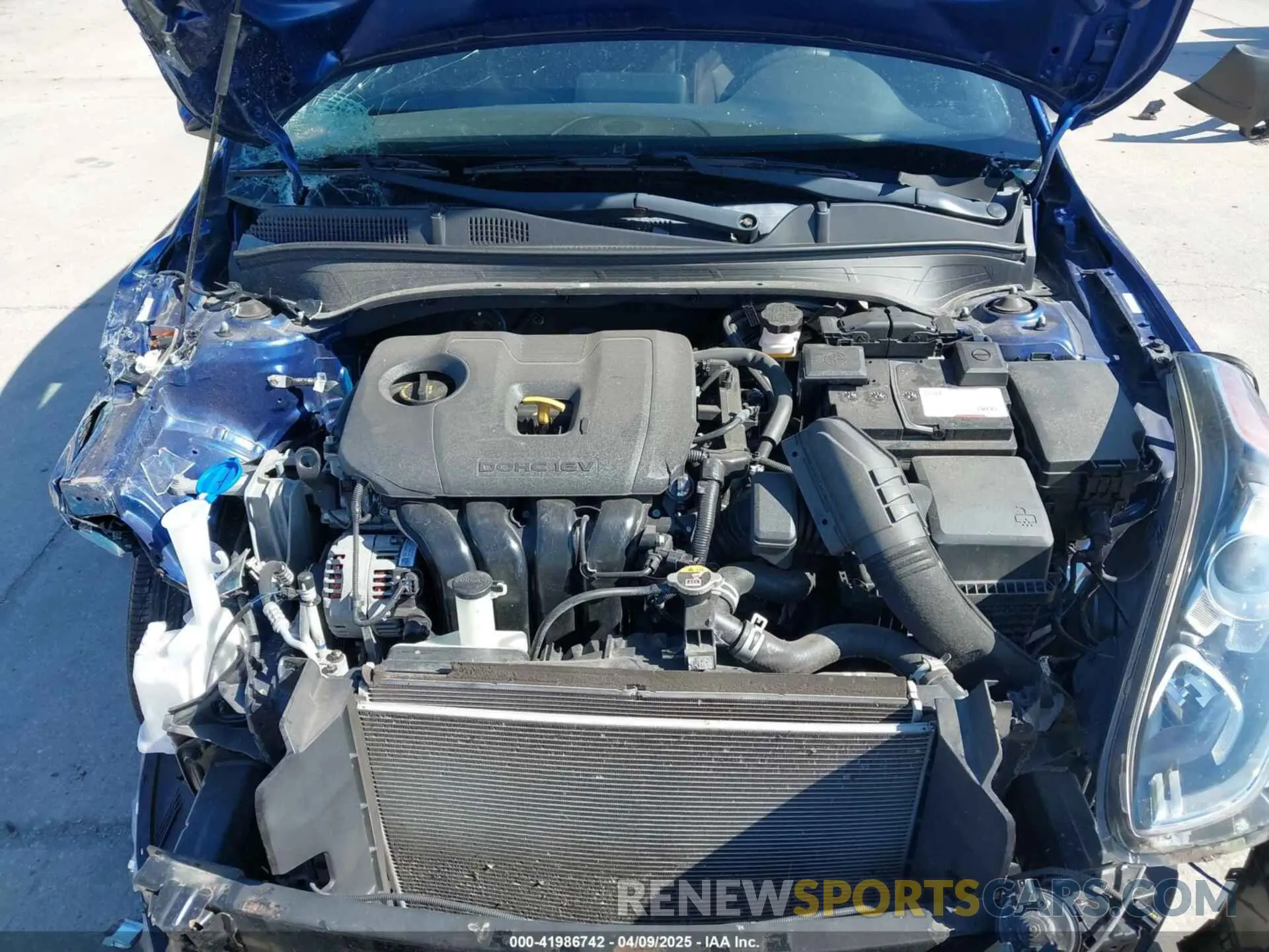 10 Photograph of a damaged car 3KPF34AD2KE114151 KIA FORTE 2019