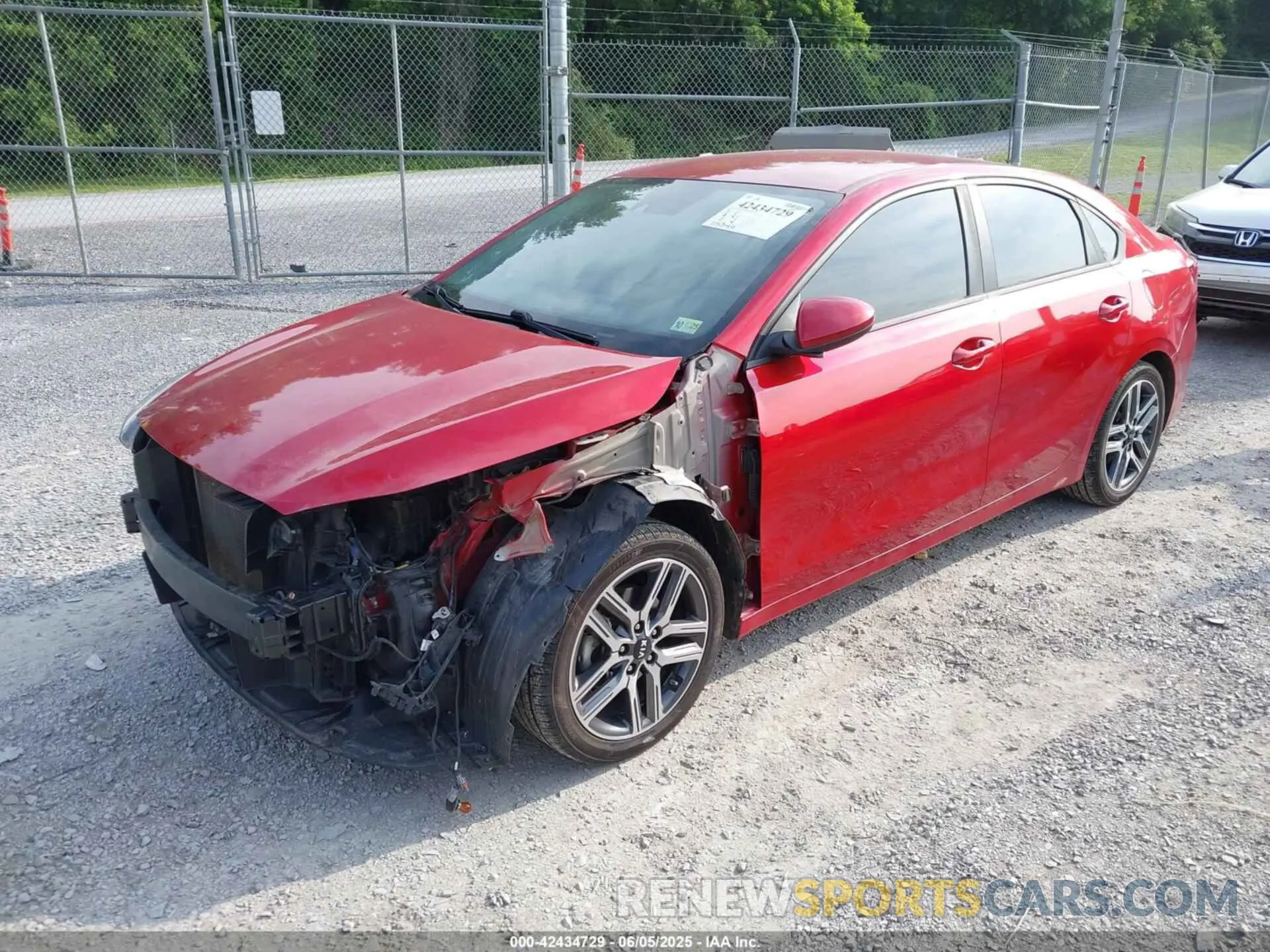 2 Photograph of a damaged car 3KPF34AD2KE114389 KIA FORTE 2019