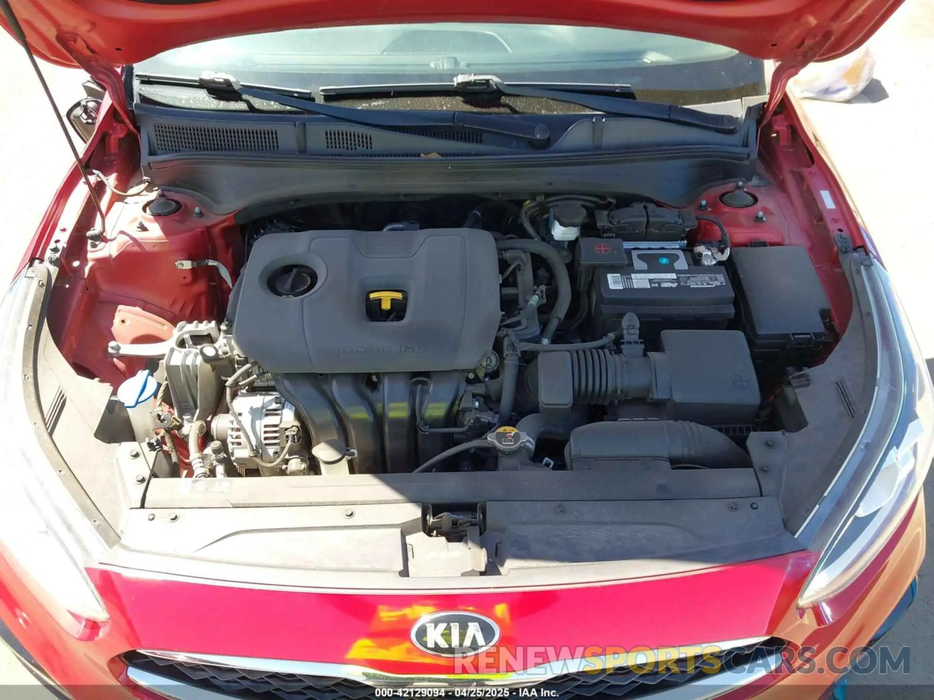 10 Photograph of a damaged car 3KPF34AD3KE006864 KIA FORTE 2019