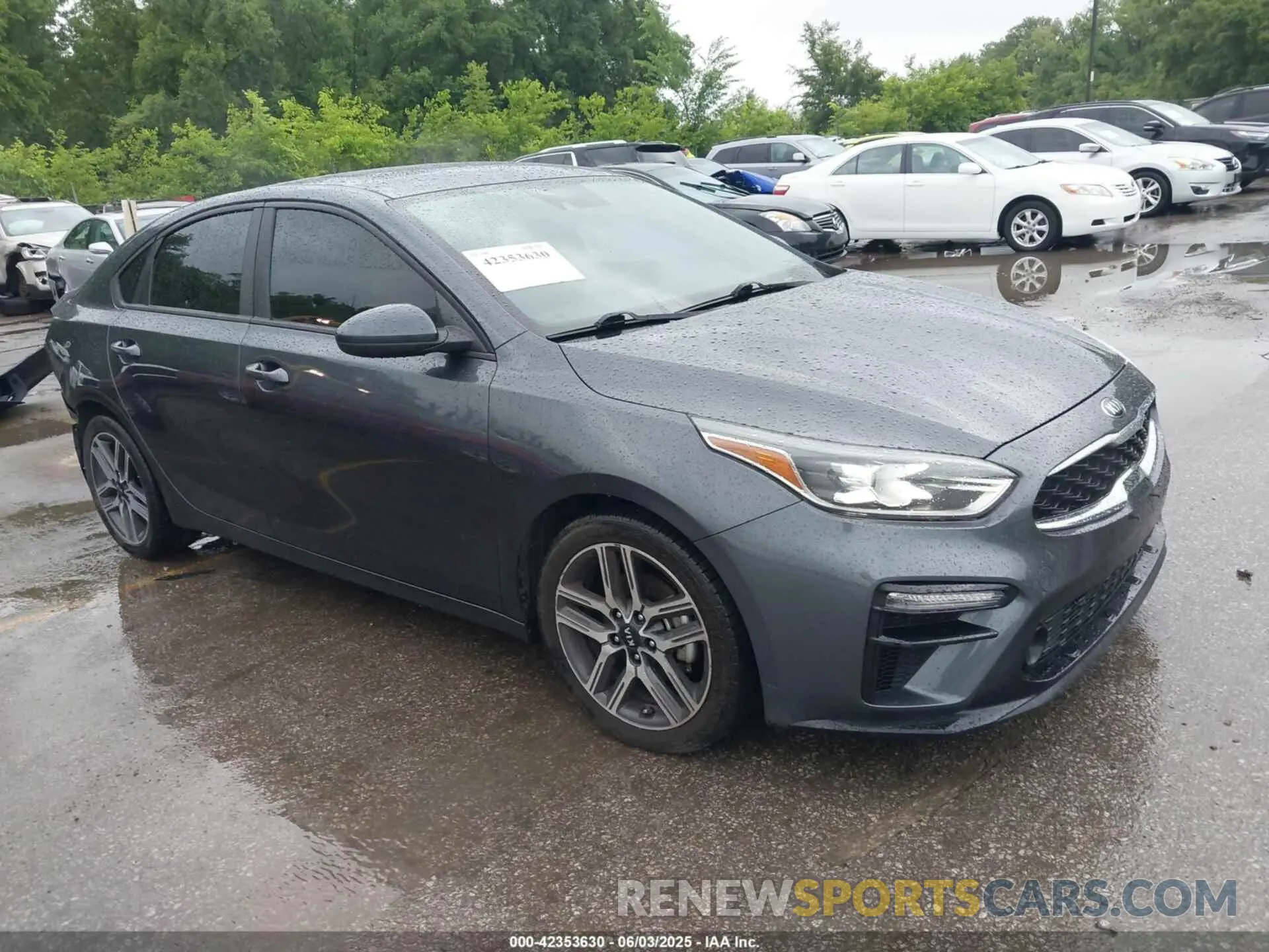 1 Photograph of a damaged car 3KPF34AD3KE066272 KIA FORTE 2019