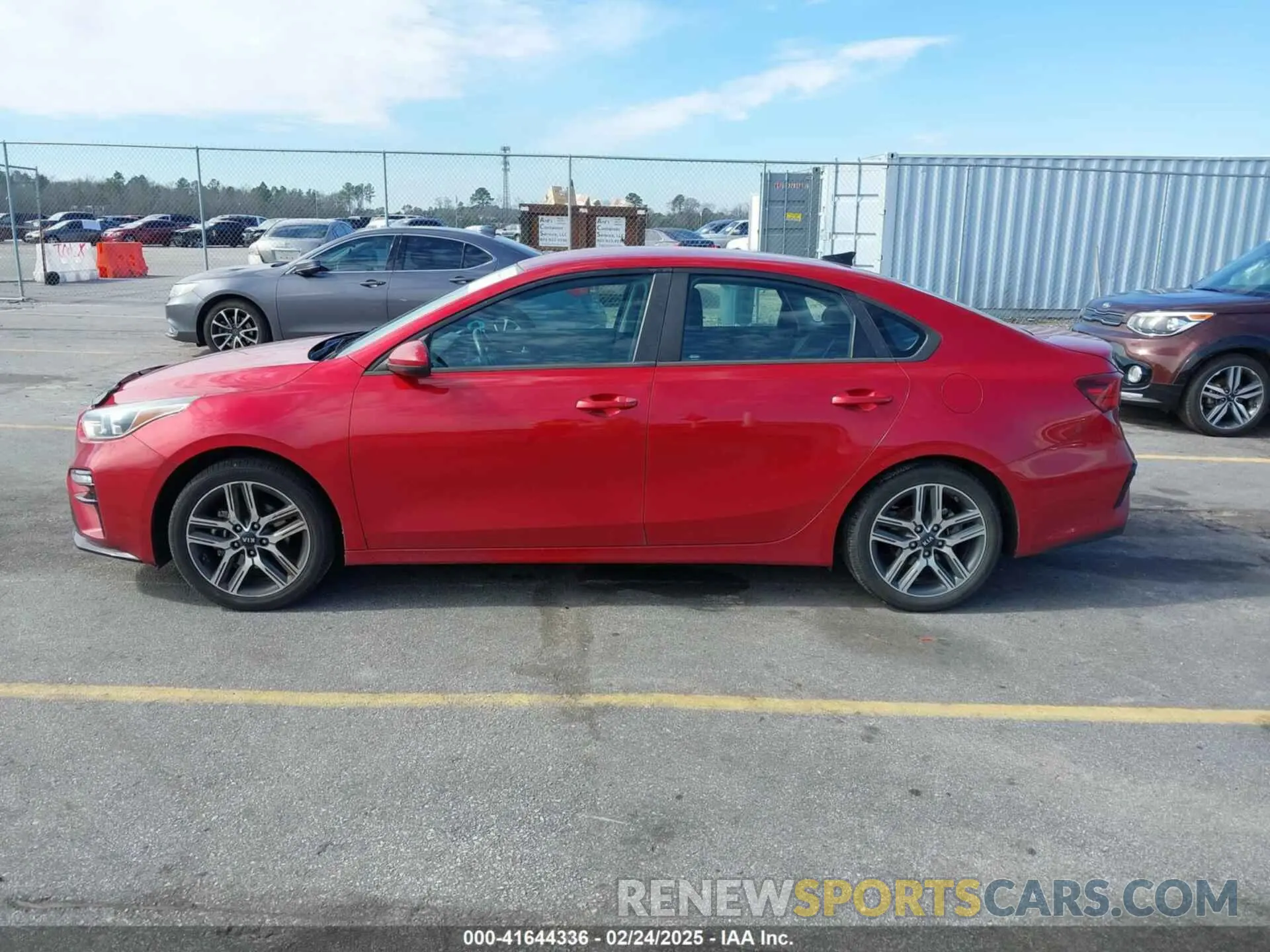 14 Photograph of a damaged car 3KPF34AD4KE017243 KIA FORTE 2019