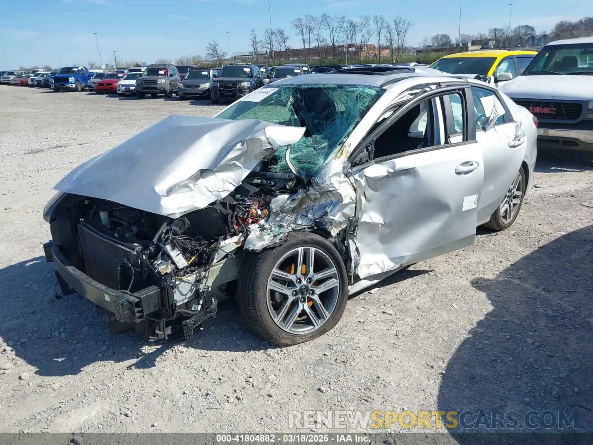 2 Photograph of a damaged car 3KPF34AD4KE017288 KIA FORTE 2019