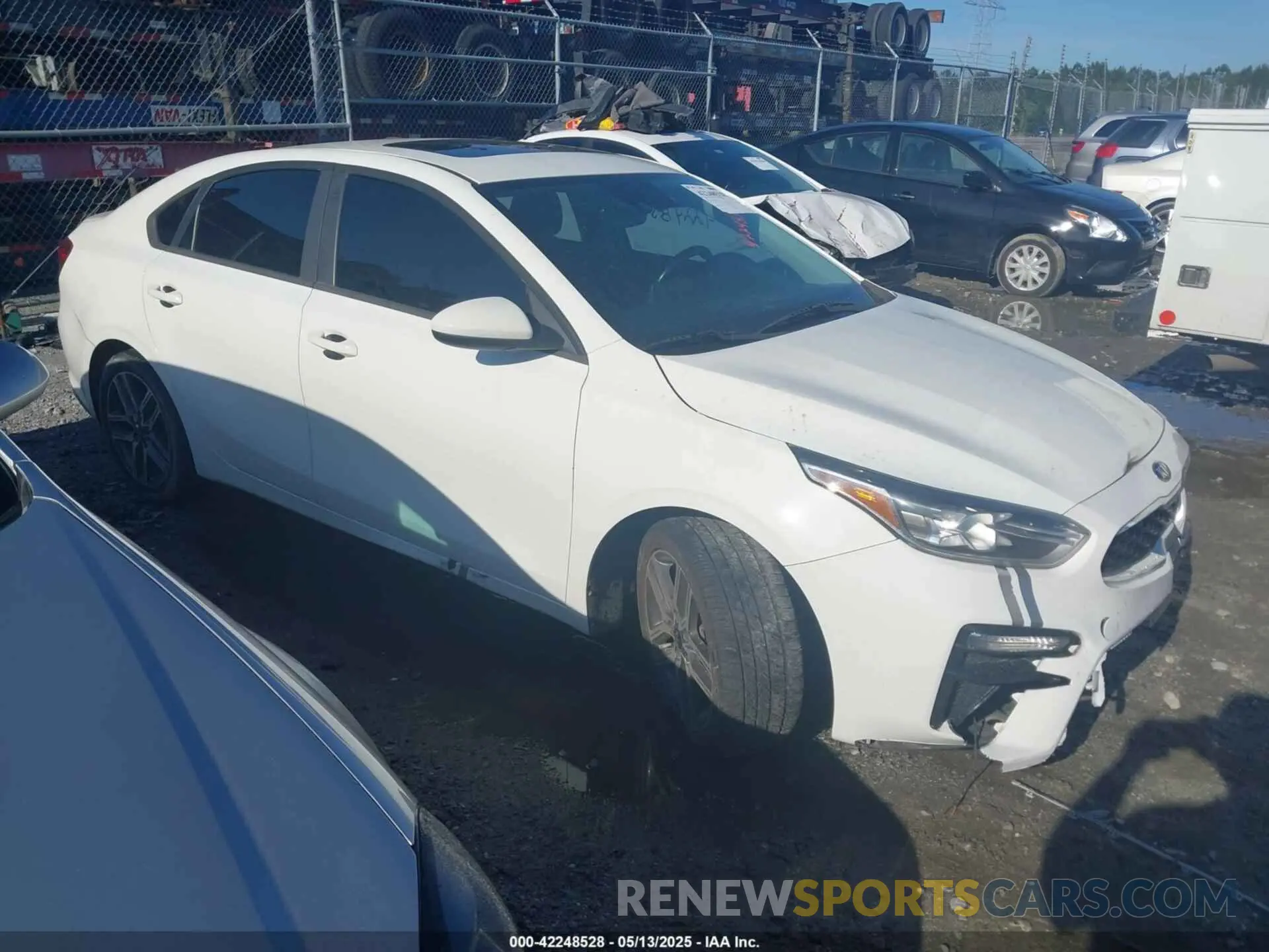 1 Photograph of a damaged car 3KPF34AD5KE026596 KIA FORTE 2019