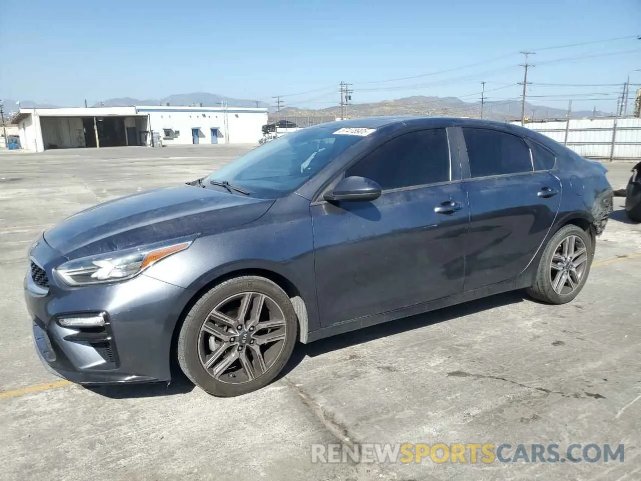 1 Photograph of a damaged car 3KPF34AD5KE070064 KIA FORTE 2019