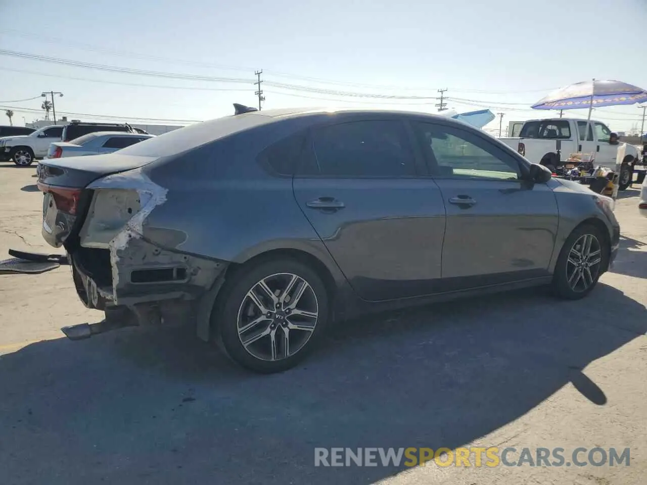 3 Photograph of a damaged car 3KPF34AD5KE070064 KIA FORTE 2019