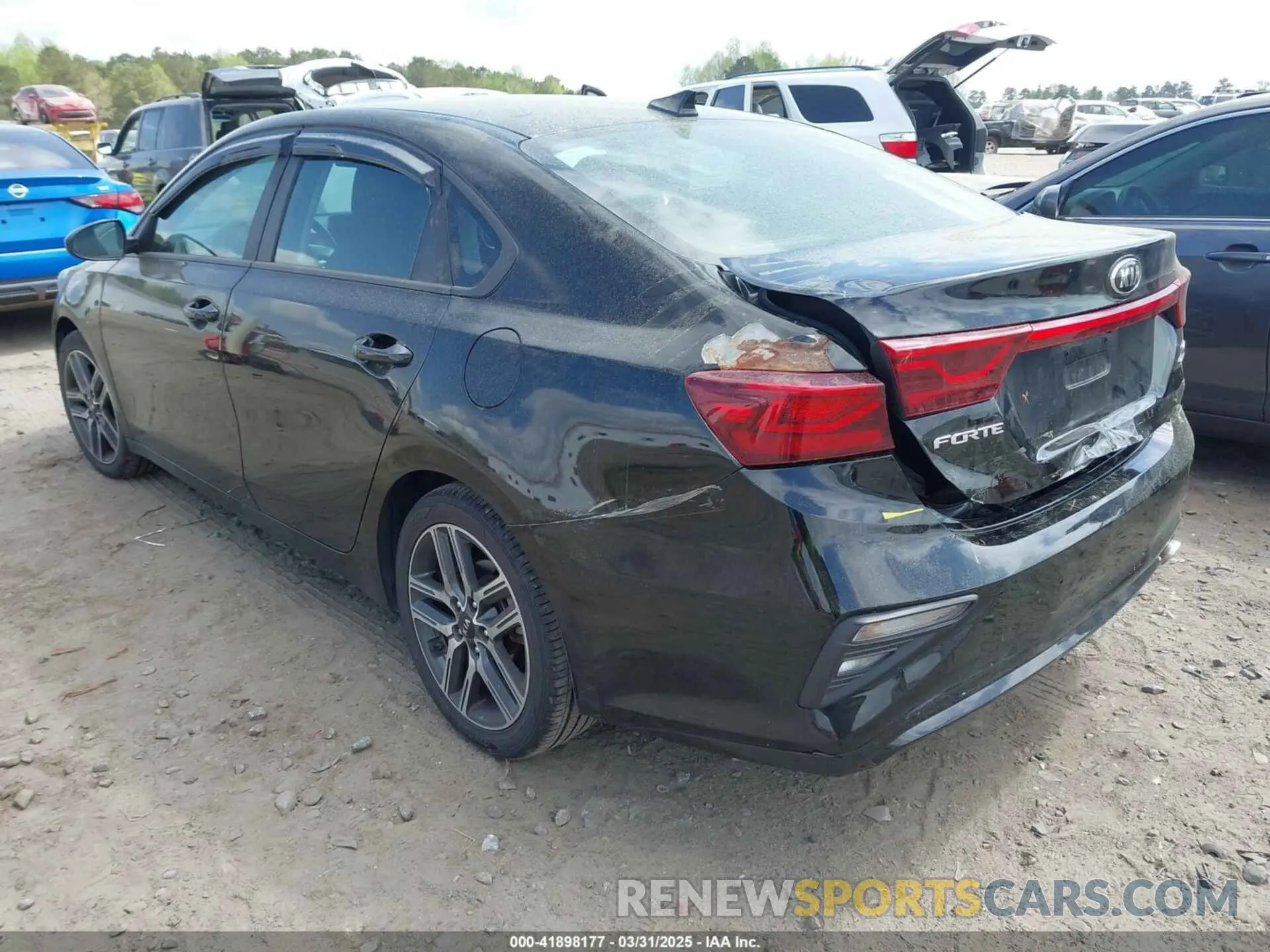 3 Photograph of a damaged car 3KPF34AD6KE029443 KIA FORTE 2019