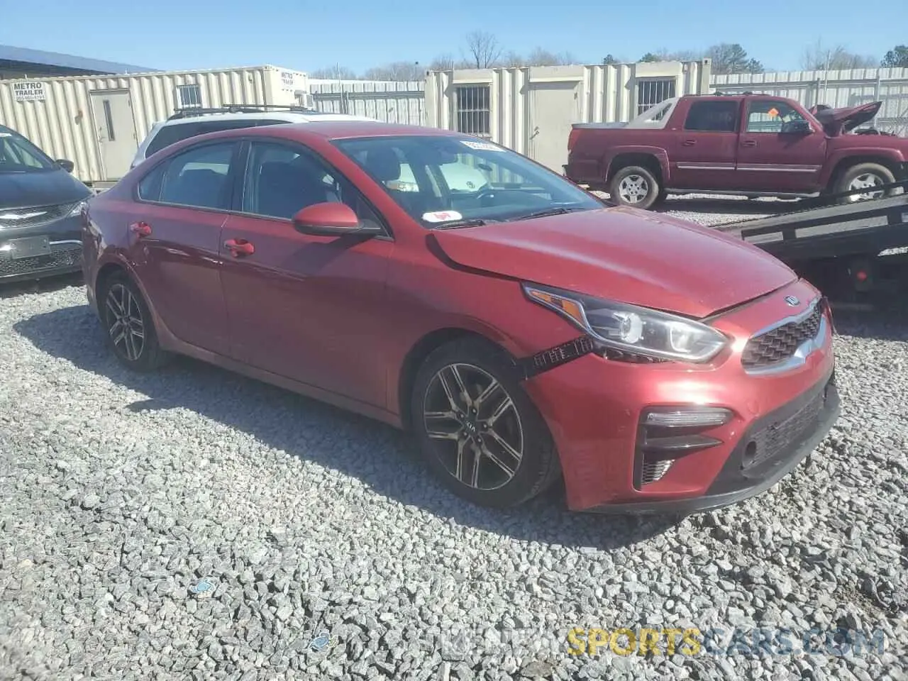 4 Photograph of a damaged car 3KPF34AD6KE029474 KIA FORTE 2019