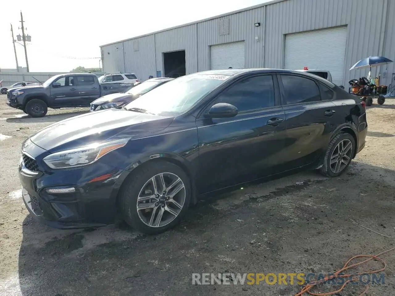 1 Photograph of a damaged car 3KPF34AD6KE043259 KIA FORTE 2019