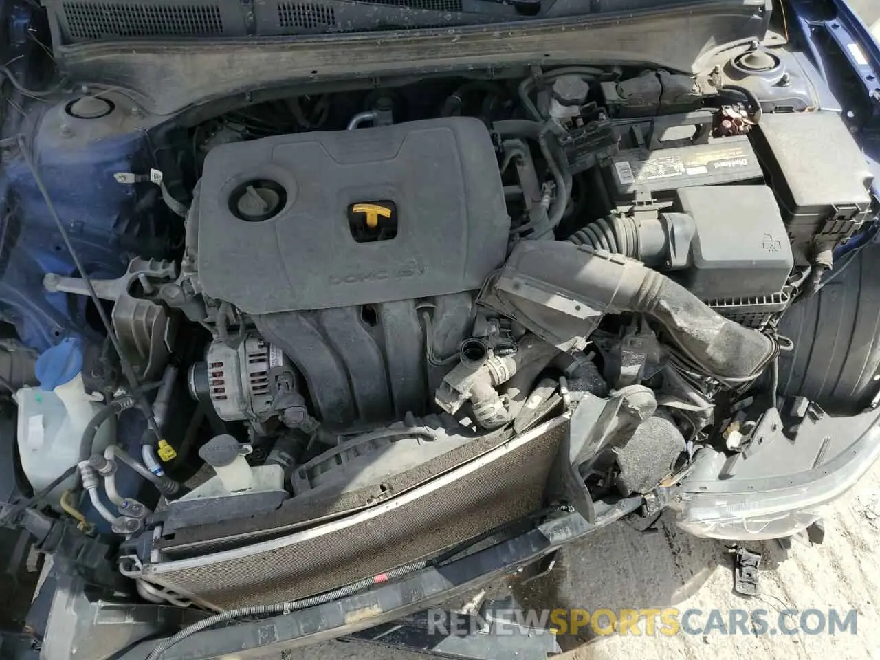 13 Photograph of a damaged car 3KPF34AD7KE022095 KIA FORTE 2019
