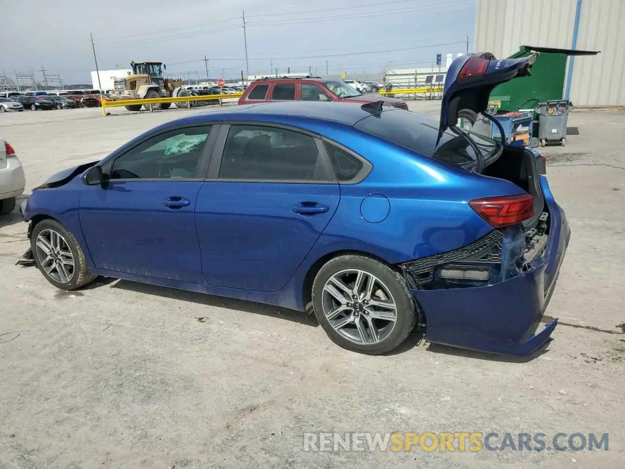 2 Photograph of a damaged car 3KPF34AD7KE022095 KIA FORTE 2019