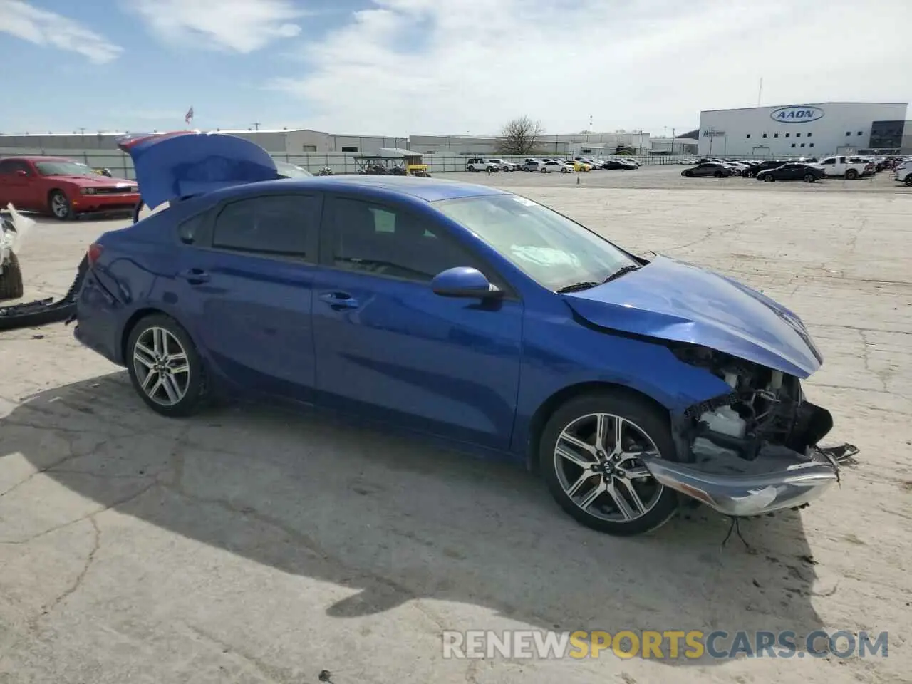 4 Photograph of a damaged car 3KPF34AD7KE022095 KIA FORTE 2019