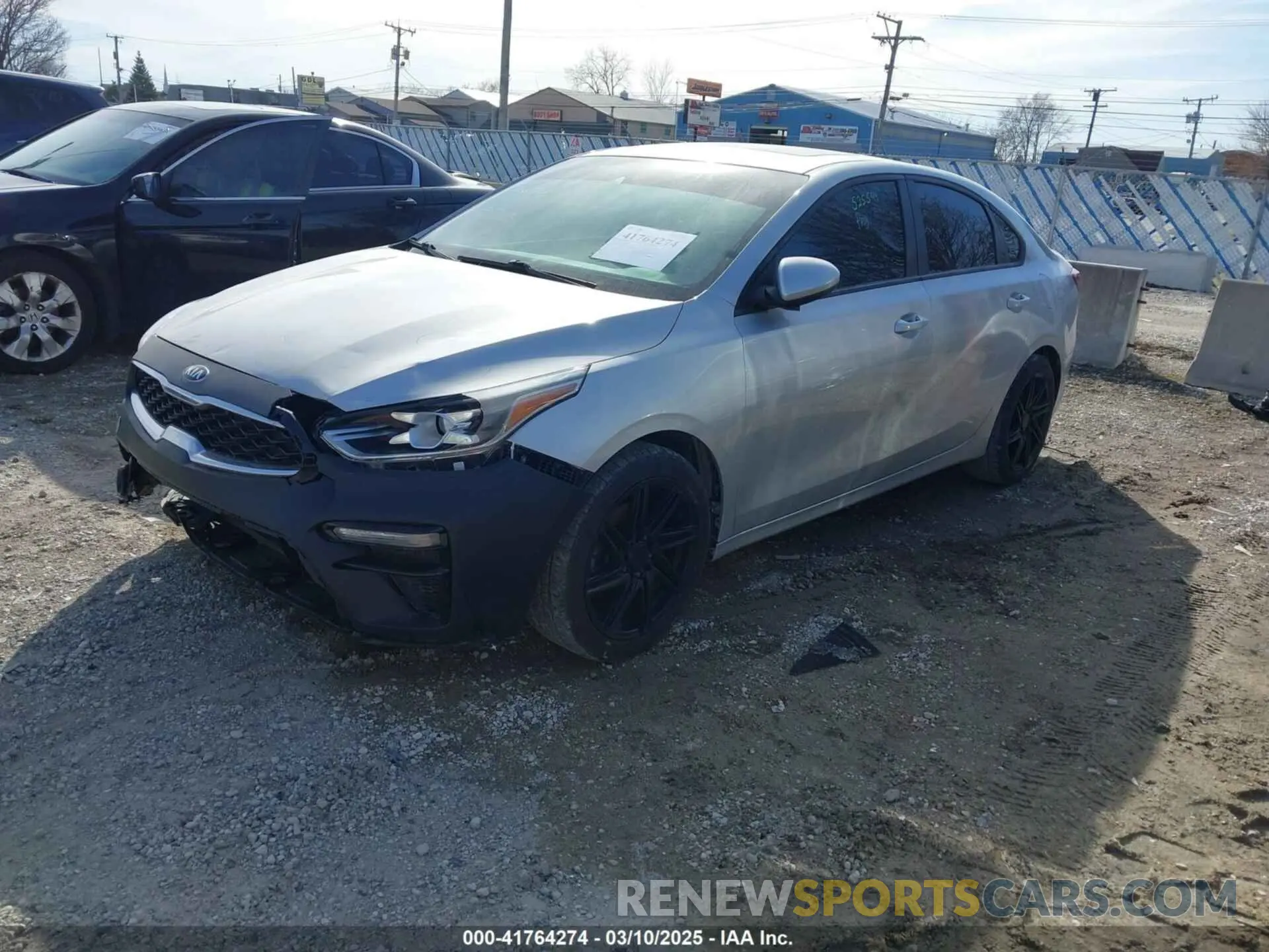2 Photograph of a damaged car 3KPF34AD7KE027183 KIA FORTE 2019