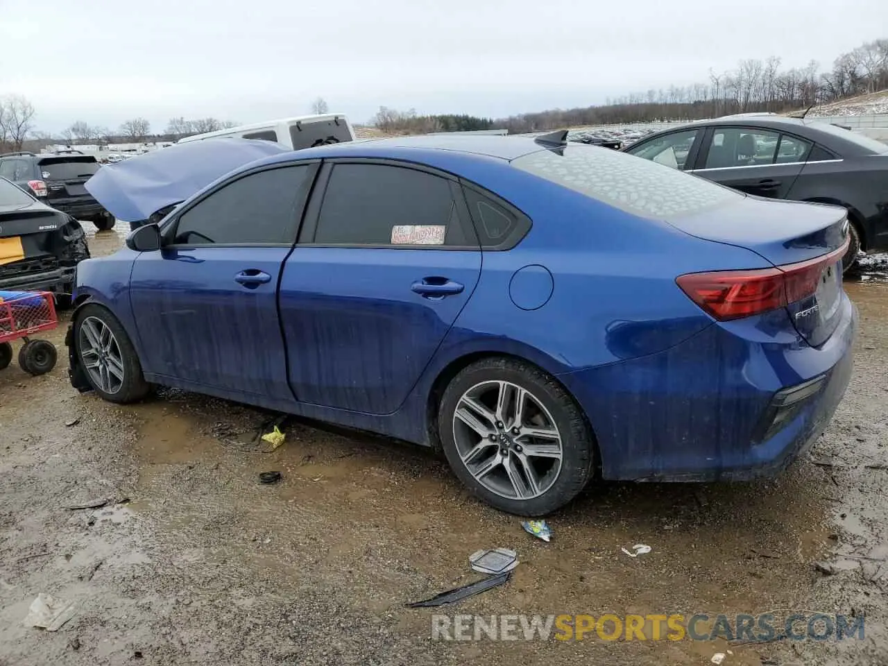 2 Photograph of a damaged car 3KPF34AD7KE027684 KIA FORTE 2019