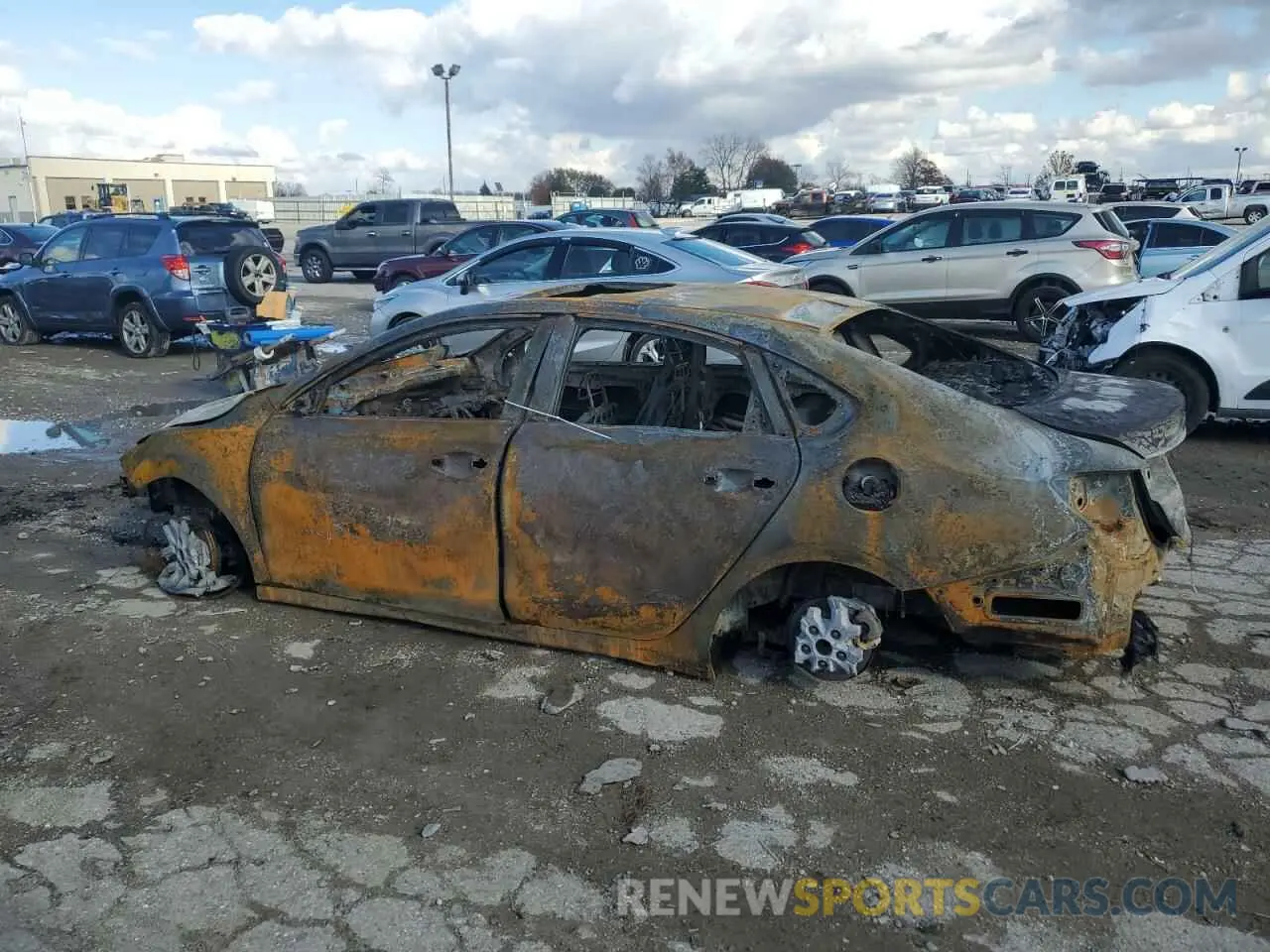 2 Photograph of a damaged car 3KPF34AD7KE035784 KIA FORTE 2019