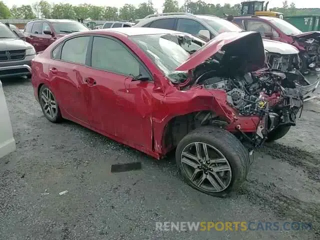 14 Photograph of a damaged car 3KPF34AD7KE056733 KIA FORTE 2019
