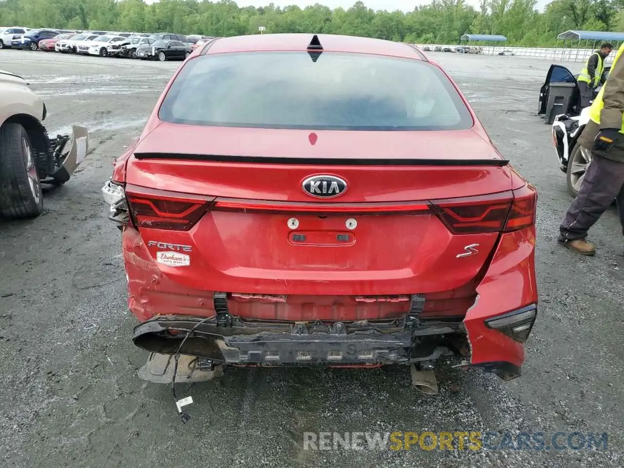 6 Photograph of a damaged car 3KPF34AD7KE056733 KIA FORTE 2019