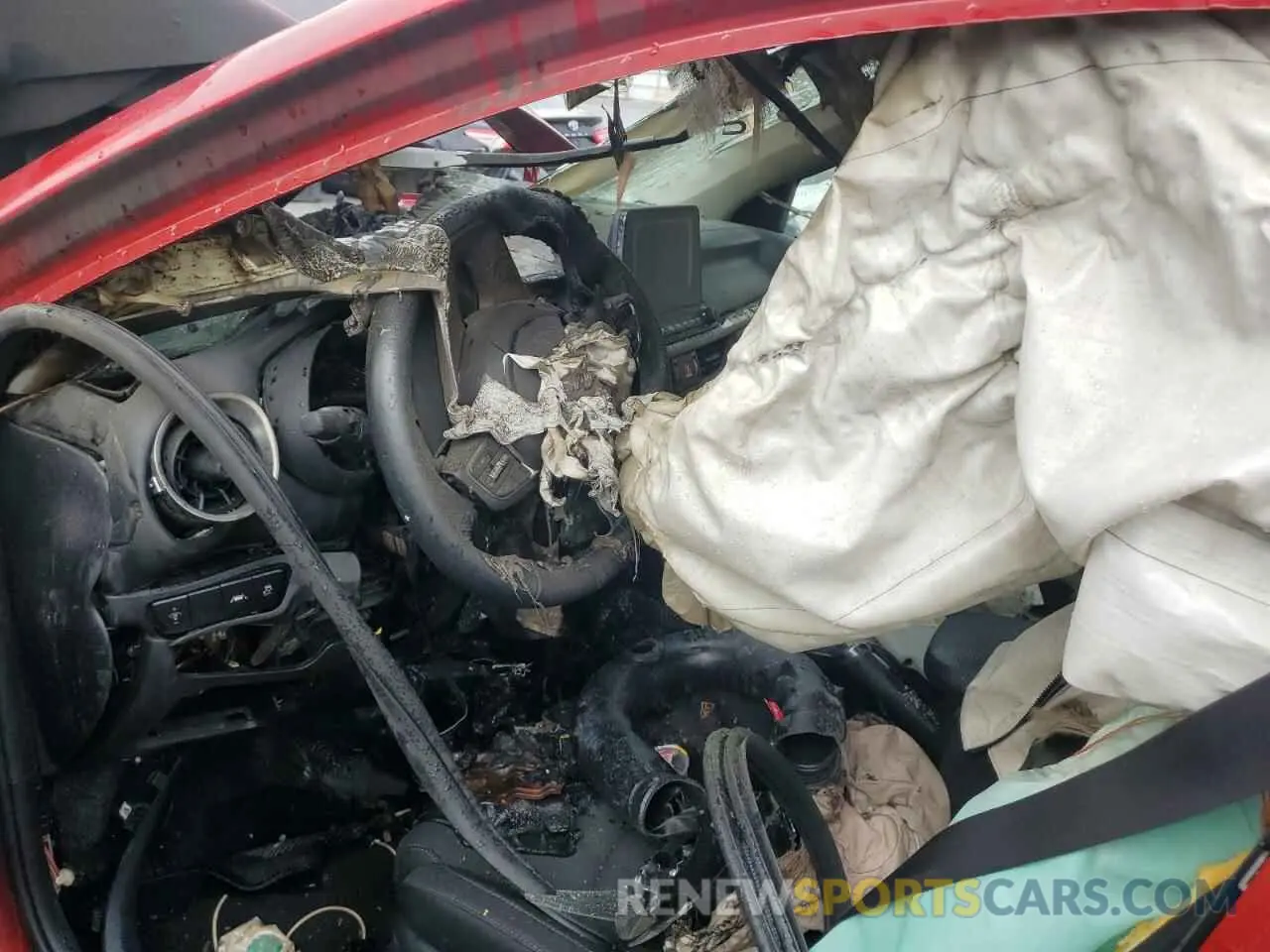 8 Photograph of a damaged car 3KPF34AD7KE056733 KIA FORTE 2019