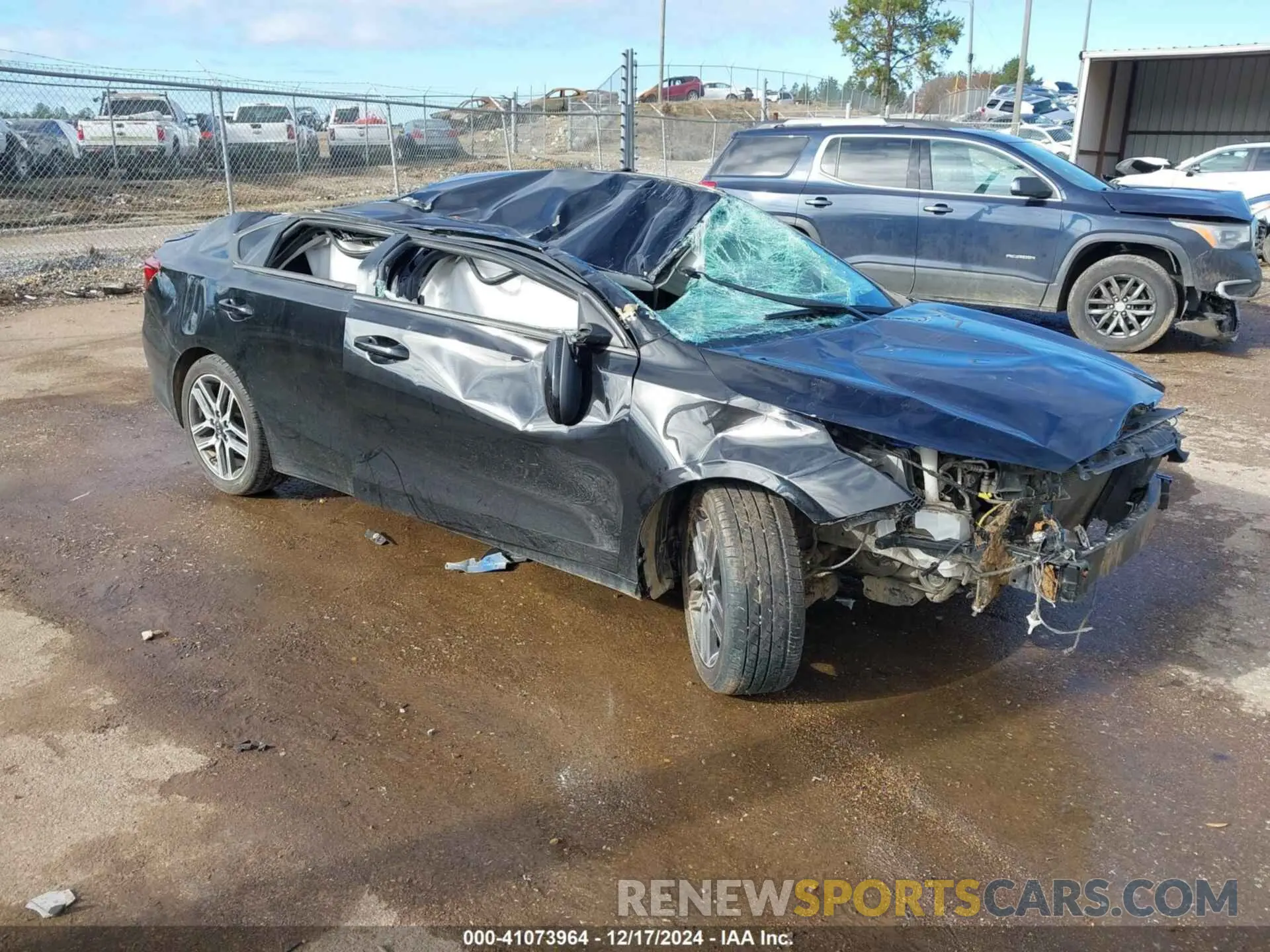 1 Photograph of a damaged car 3KPF34AD7KE066484 KIA FORTE 2019