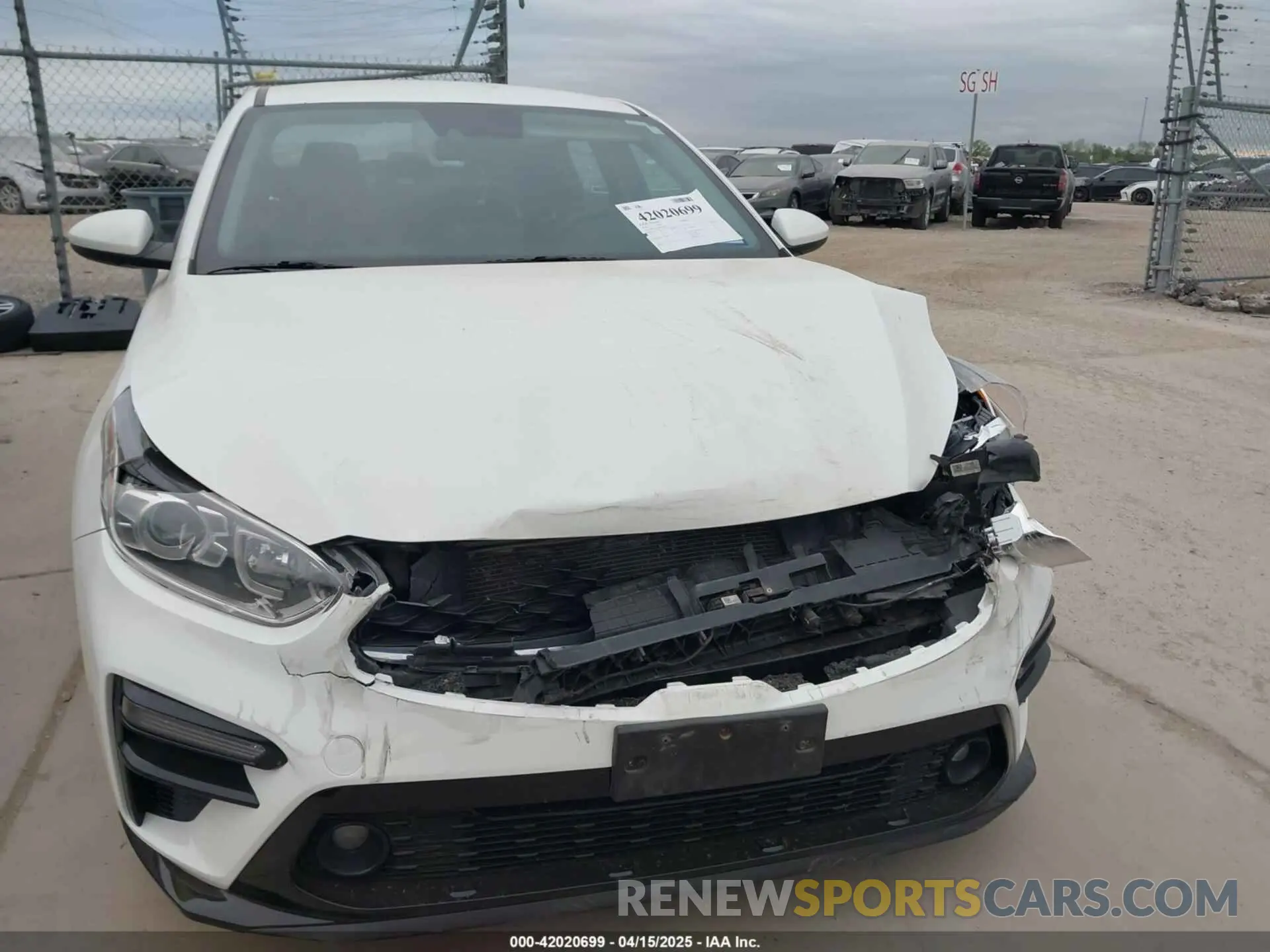 12 Photograph of a damaged car 3KPF34AD8KE006973 KIA FORTE 2019