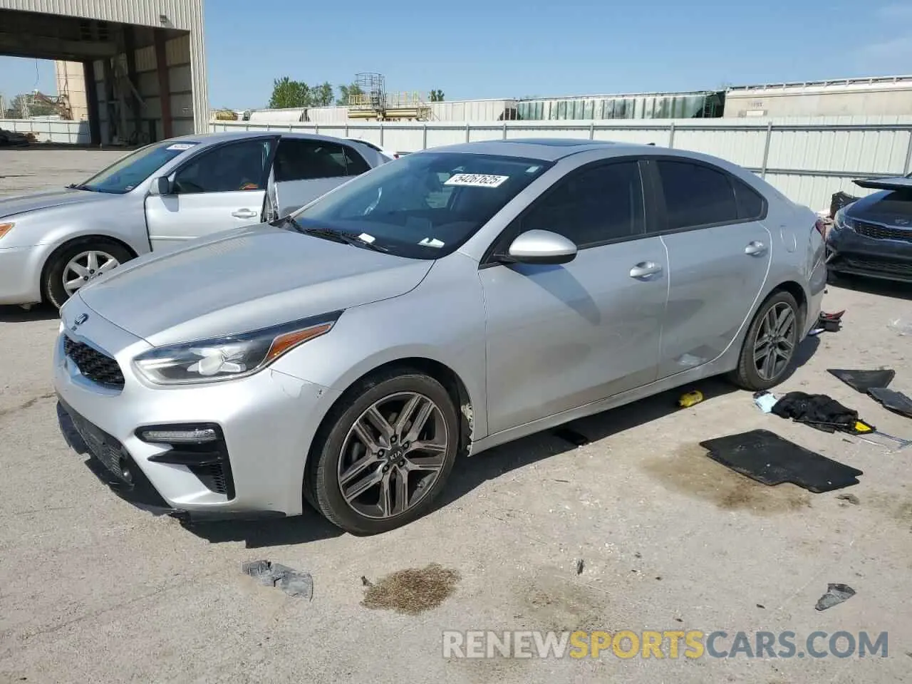 1 Photograph of a damaged car 3KPF34AD8KE017827 KIA FORTE 2019