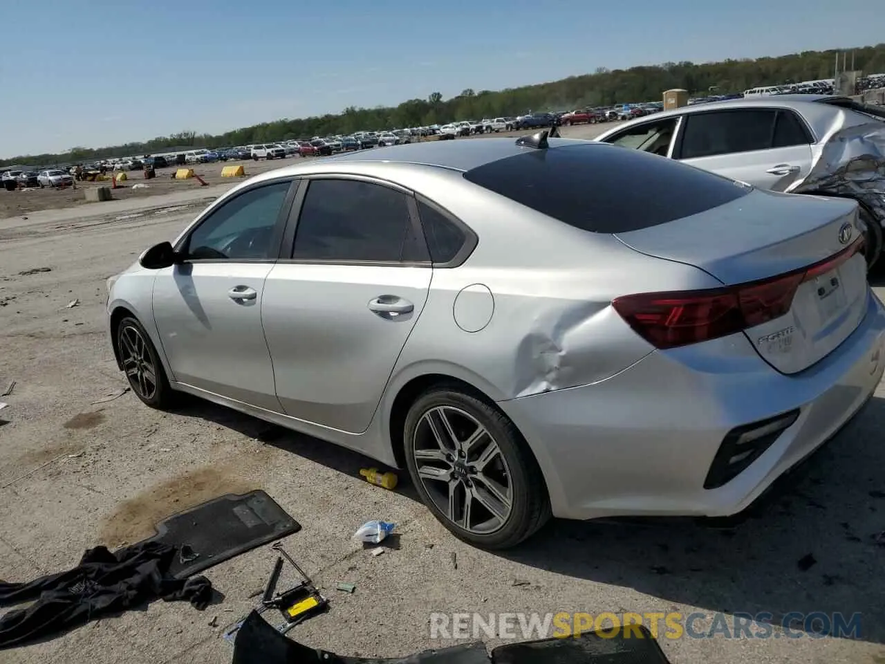 2 Photograph of a damaged car 3KPF34AD8KE017827 KIA FORTE 2019