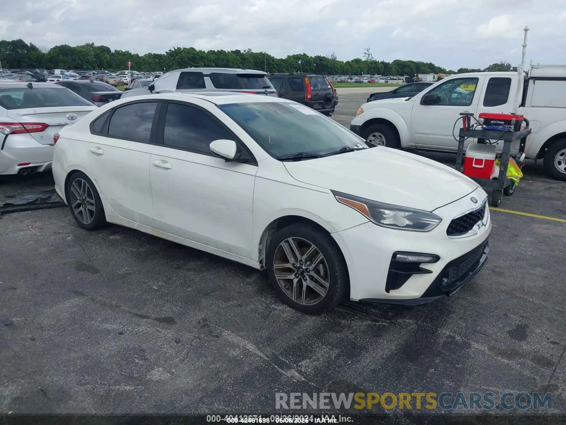 1 Photograph of a damaged car 3KPF34AD8KE021022 KIA FORTE 2019