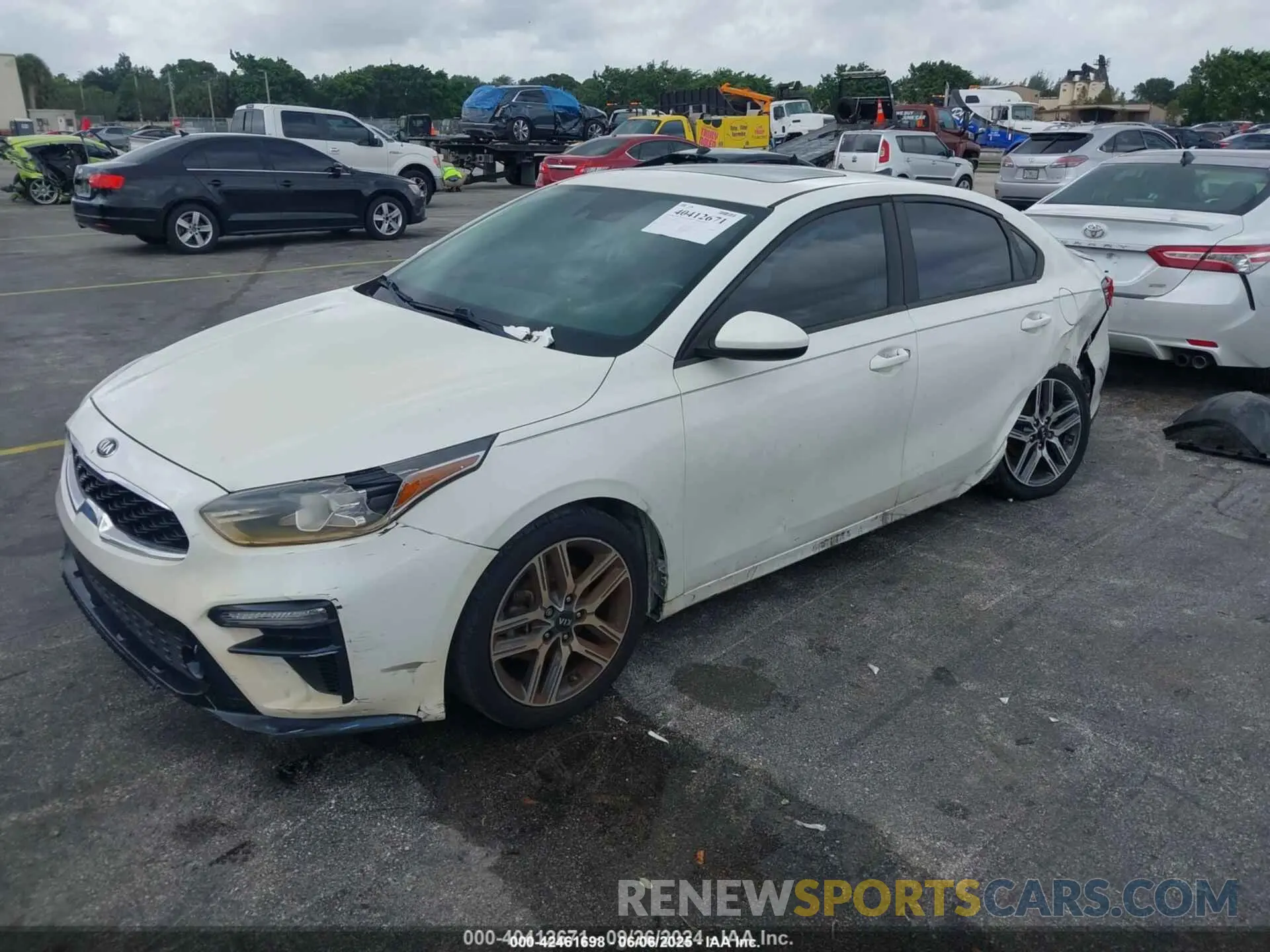 2 Photograph of a damaged car 3KPF34AD8KE021022 KIA FORTE 2019