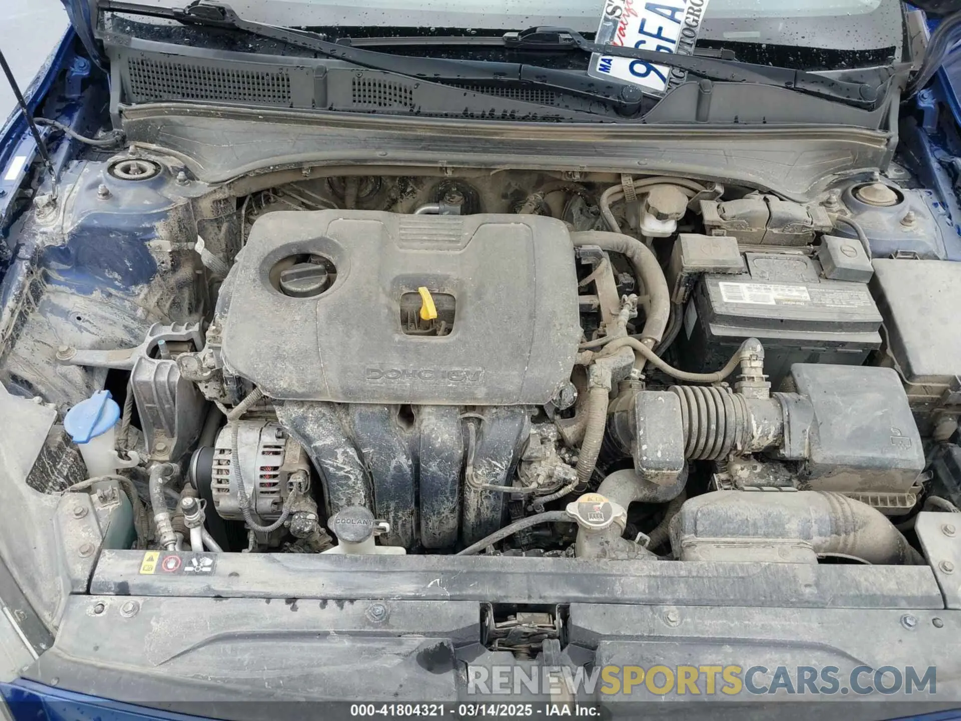 10 Photograph of a damaged car 3KPF34AD8KE022803 KIA FORTE 2019