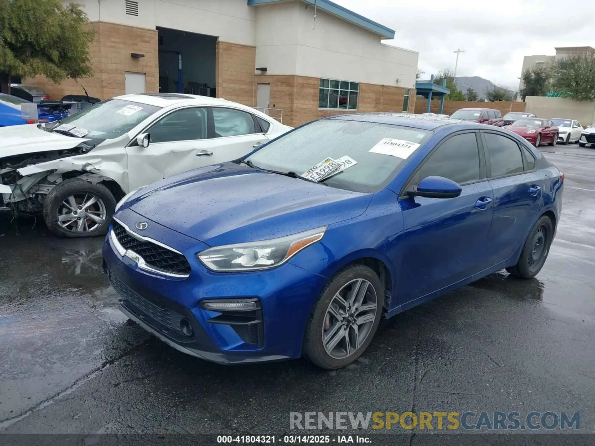 2 Photograph of a damaged car 3KPF34AD8KE022803 KIA FORTE 2019