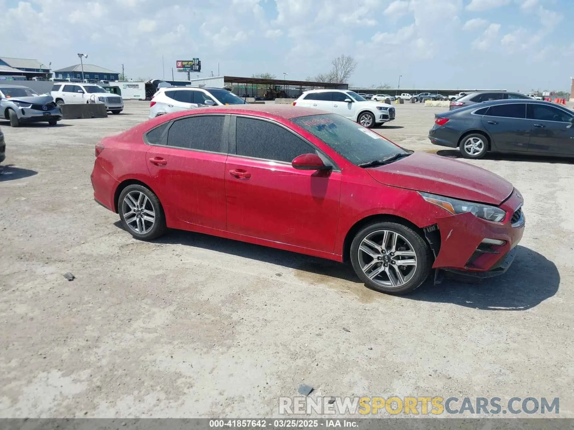 13 Photograph of a damaged car 3KPF34AD8KE028617 KIA FORTE 2019